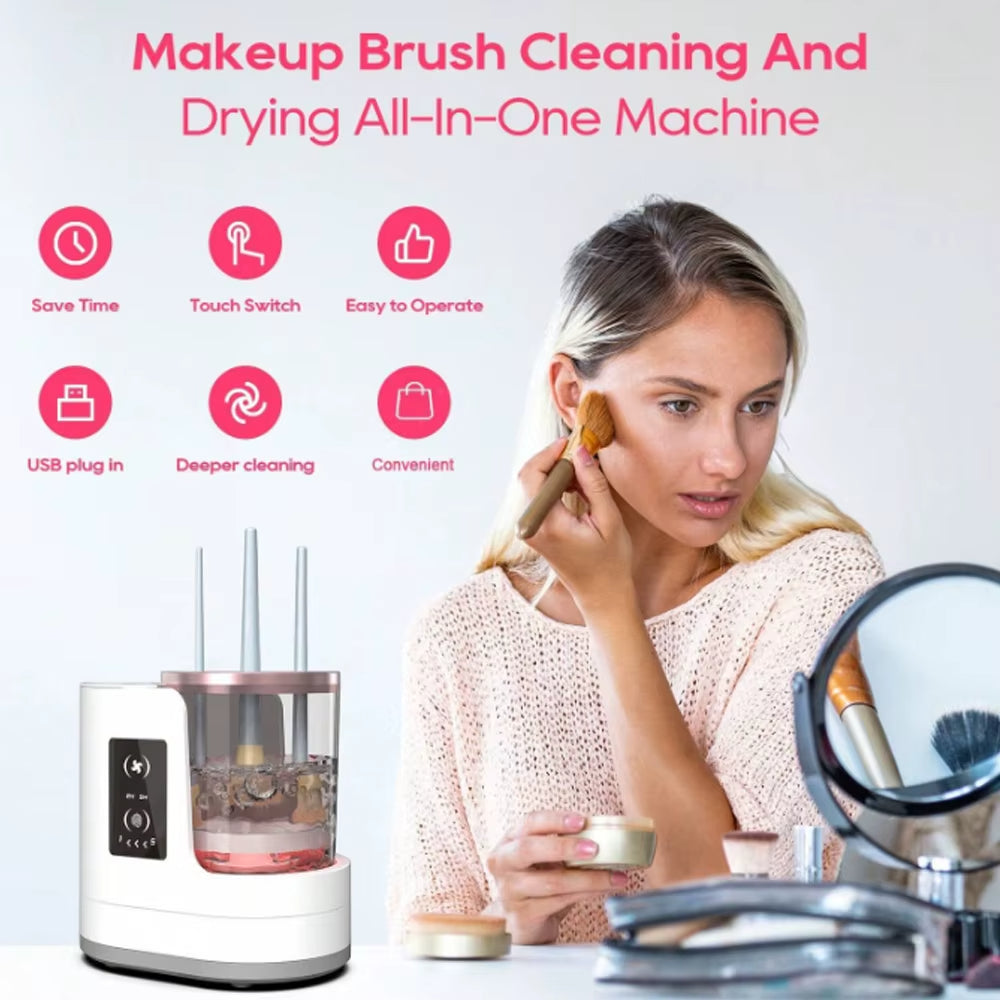 MAKEUP BRUSH WASHER