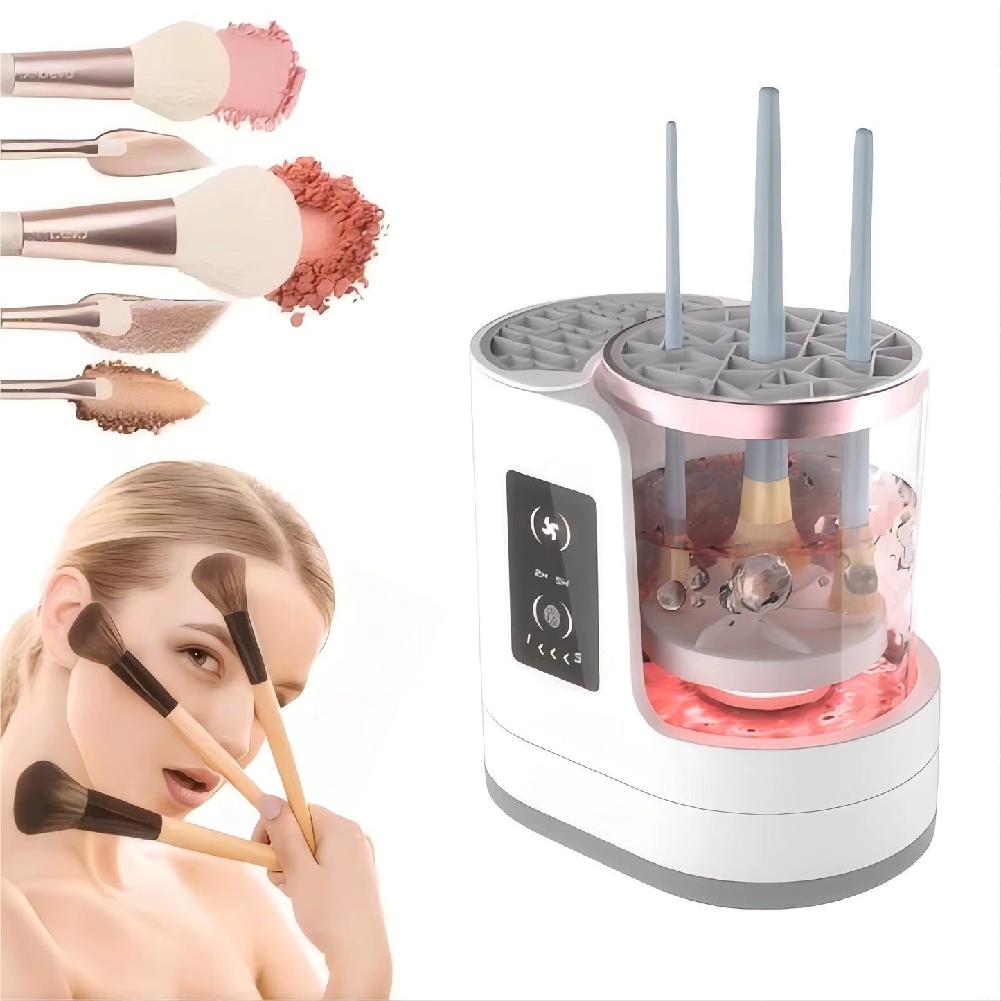 MAKEUP BRUSH WASHER